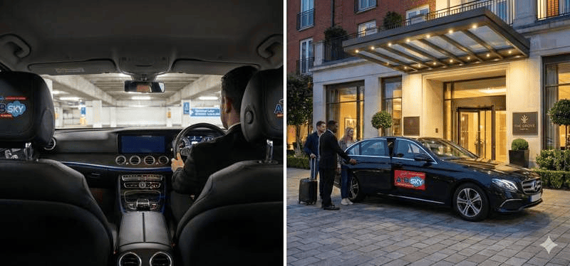 Our fleet of vehicles at Luton Airport