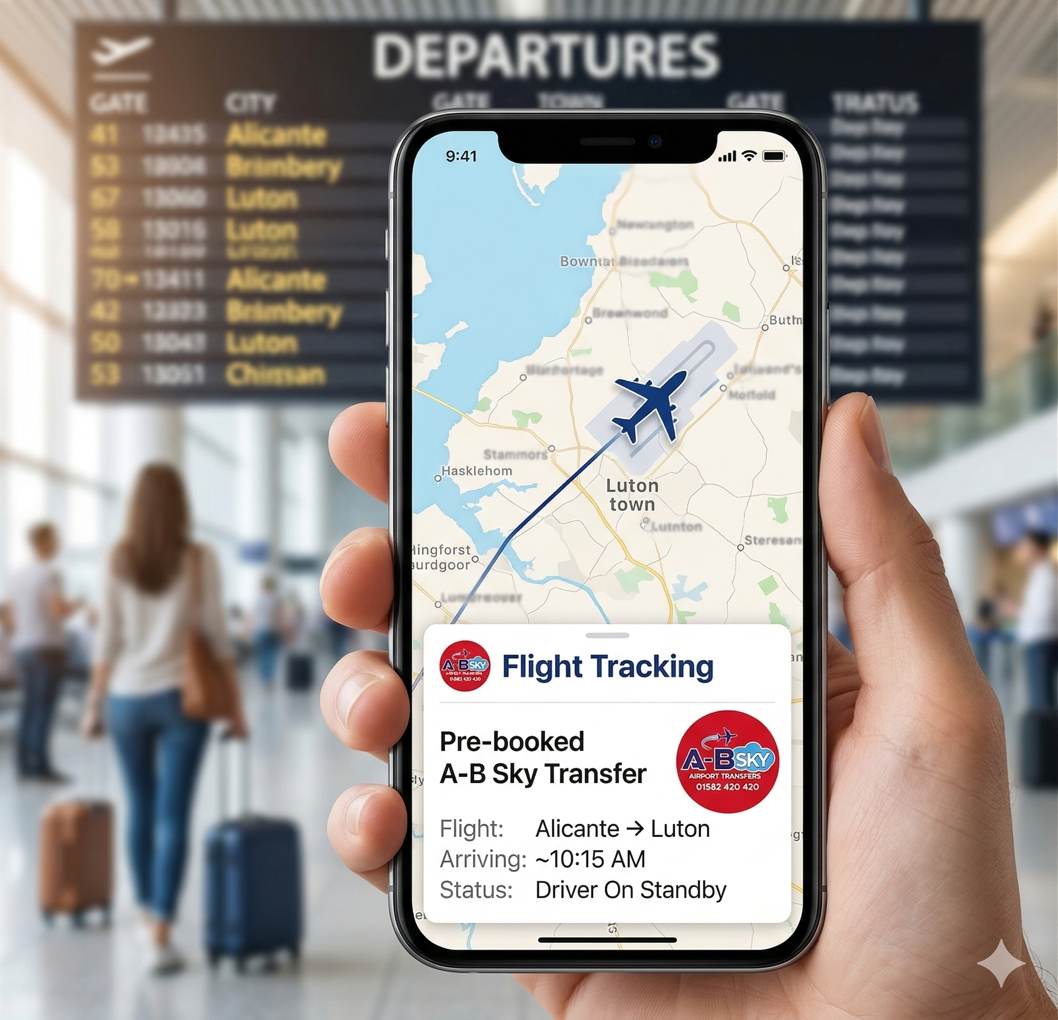 Real-time flight monitoring